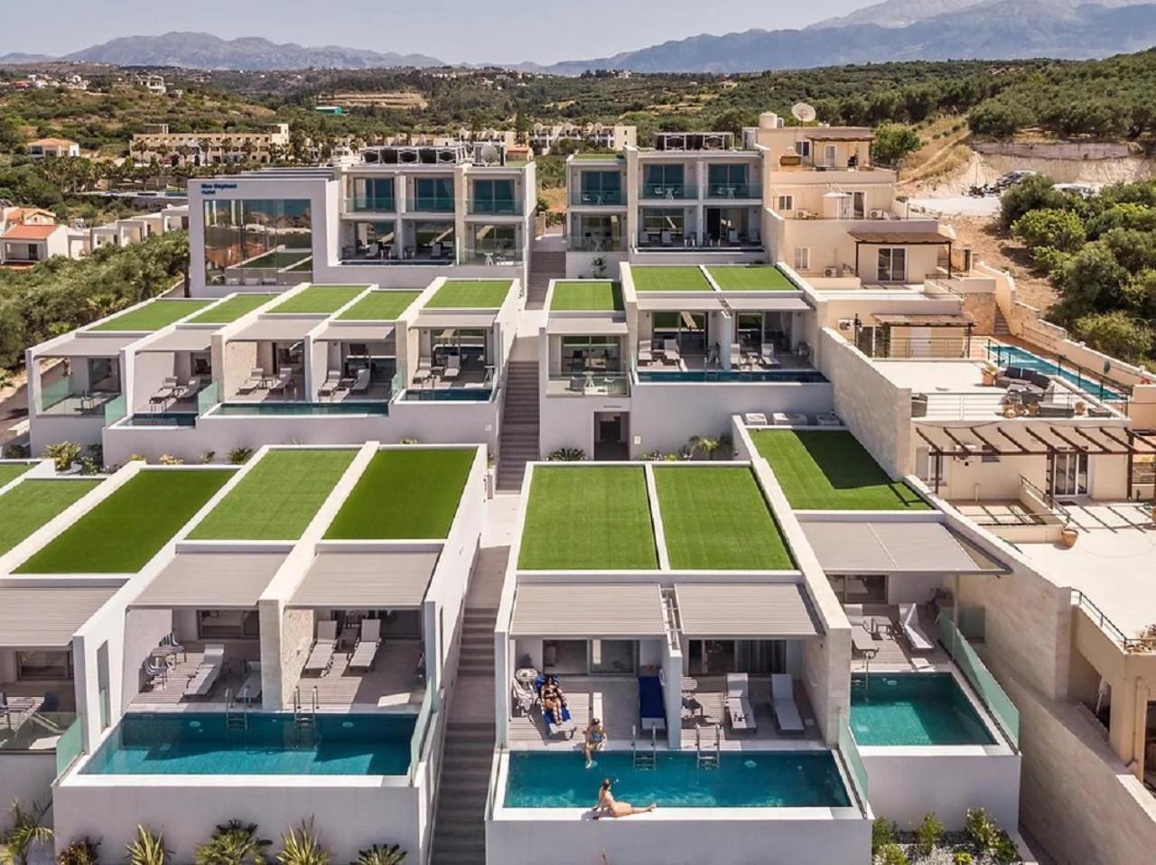 Blue Elephant Boutique Hotel & Spa - Adults Only Almirida Dış mekan fotoğraf